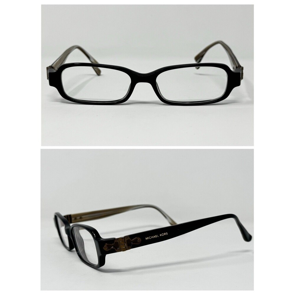Michael Kors MK619 001 Black Gold Eyeglass Frames 49-16-130
